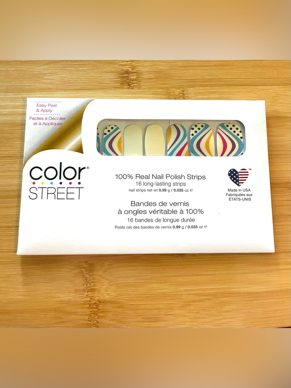 Color Street Nail Polish Strips - Cool Beans